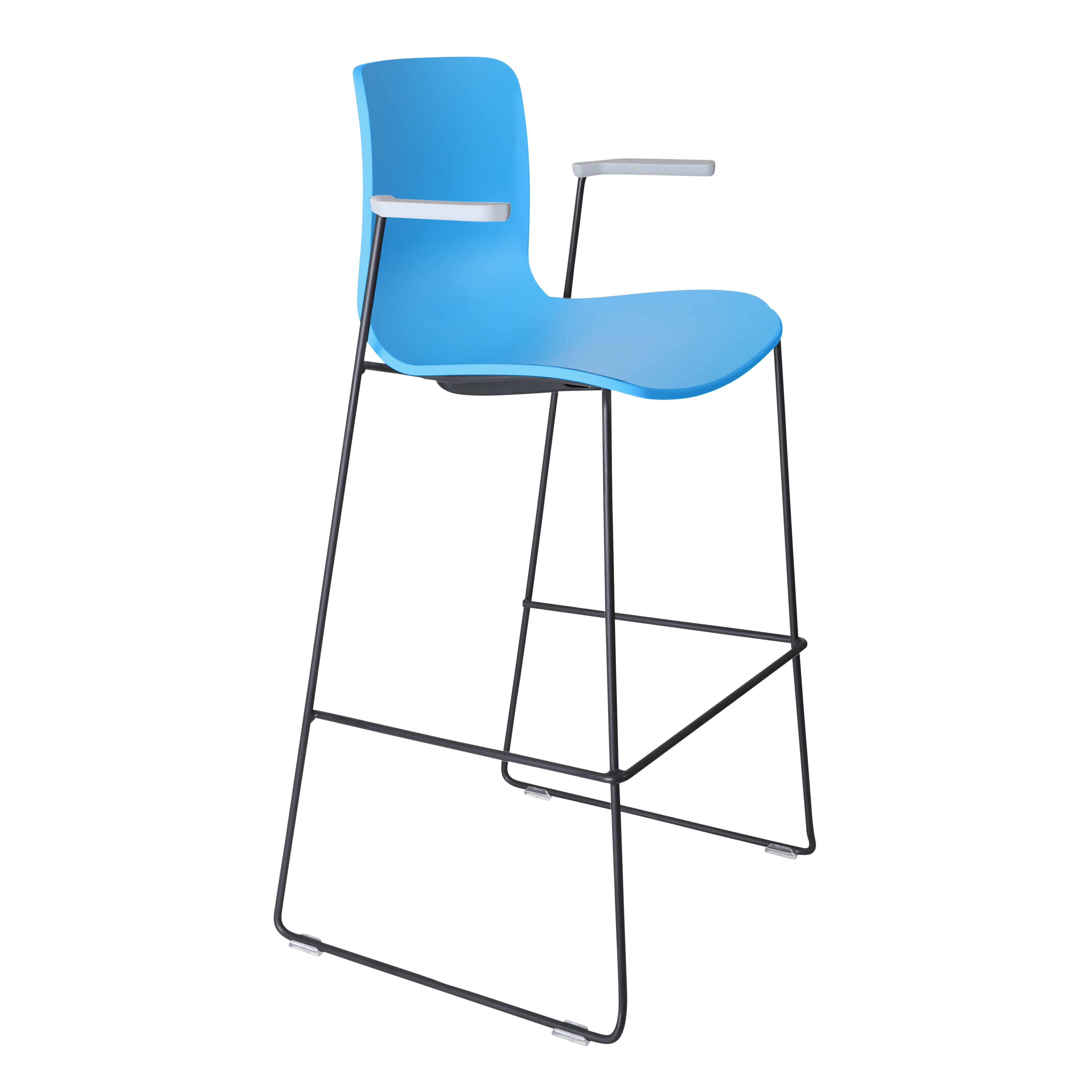 Acti Stool (Ocean Blue / Stool Sled Base)